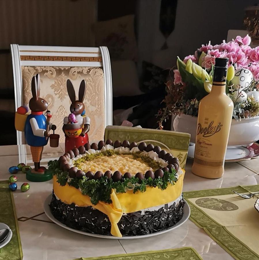cafesahne u Pension Dranske Bagian luar foto